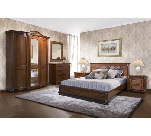 Спальня «Валенсия» 2 (каштан)