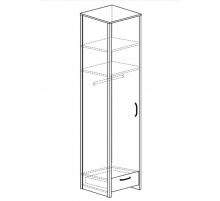 Шкаф пенал Гранж 982